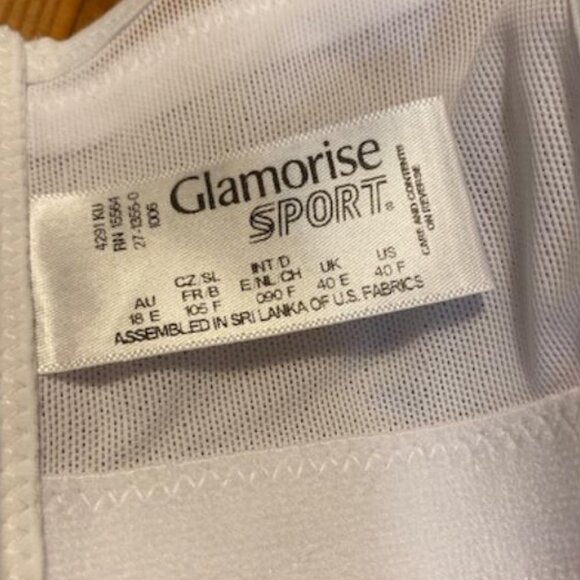 Full Figure MagicLift Plus Size Seamless Wirefree Back Close Sports Bra 40F - Picture 6 of 10